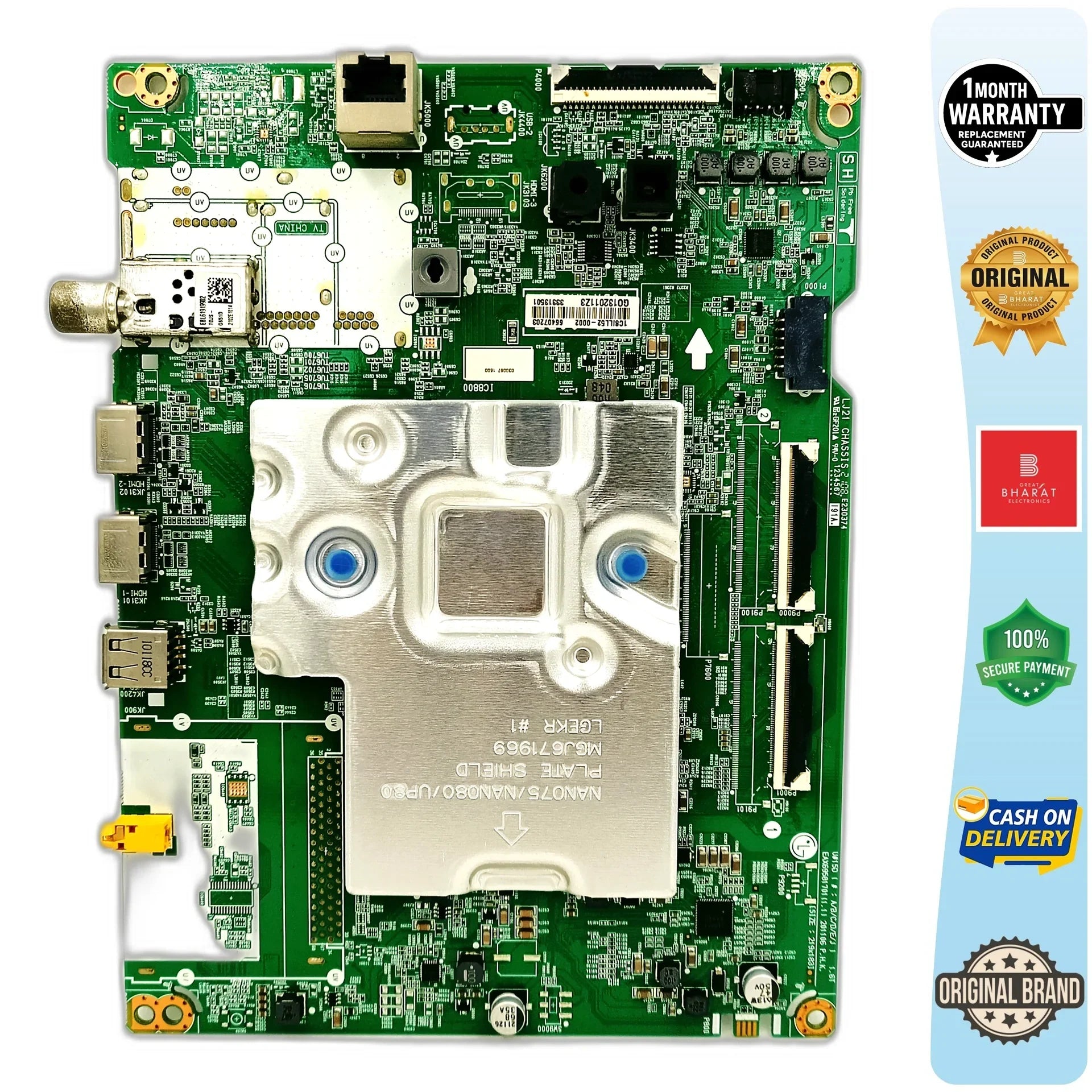 LG 43UP7750PTZ Motherboard – LG 43 Inch LED TV Main Board Replacement - Great Bharat Electronics