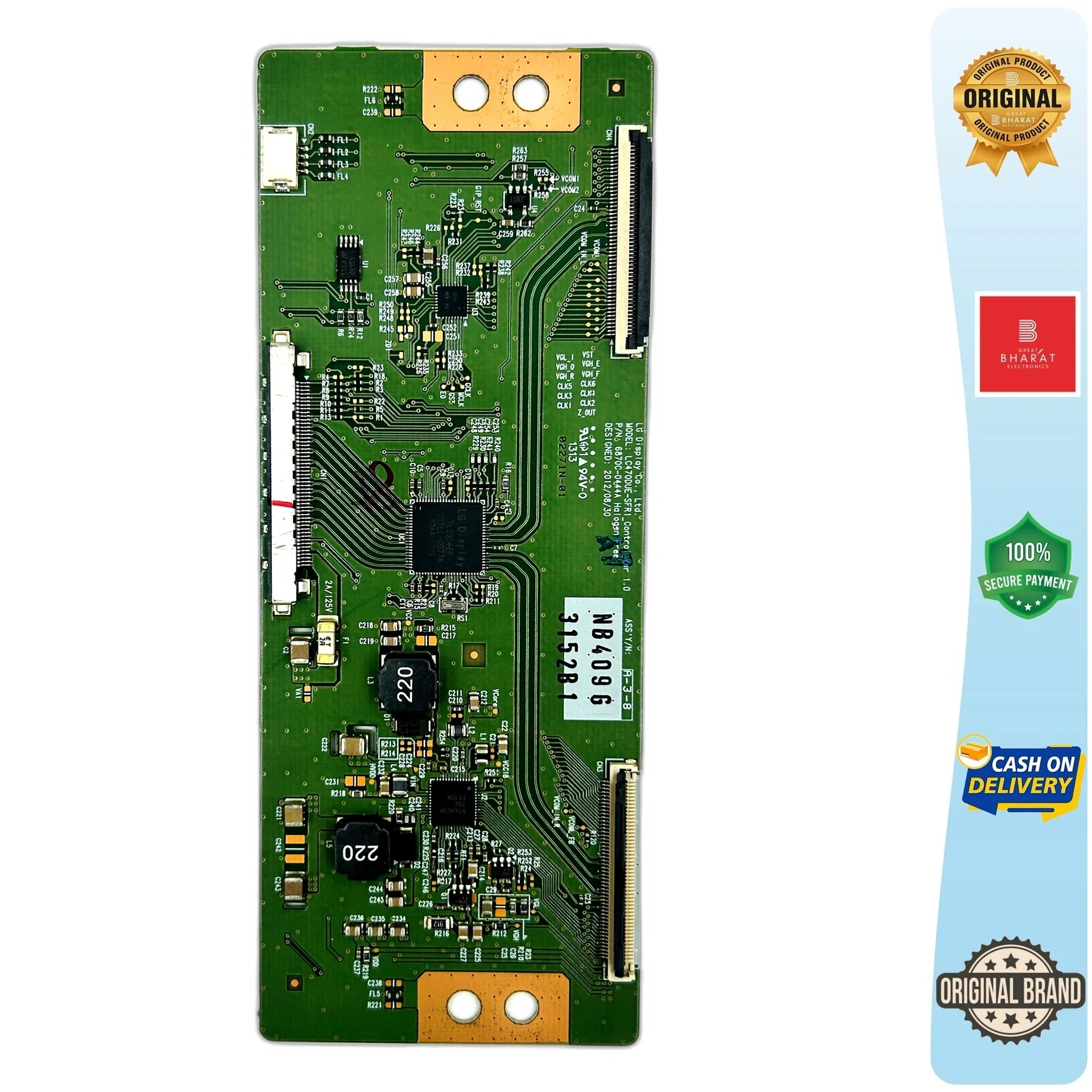 LG 47LA6200 T-Con Board – LG 47 Inch LED TV Replacement Part - Great Bharat Electronics