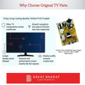 LG 49UJ670V Power Supply Board – LG 49 Inch LED TV SMPS Replacement - Great Bharat Electronics