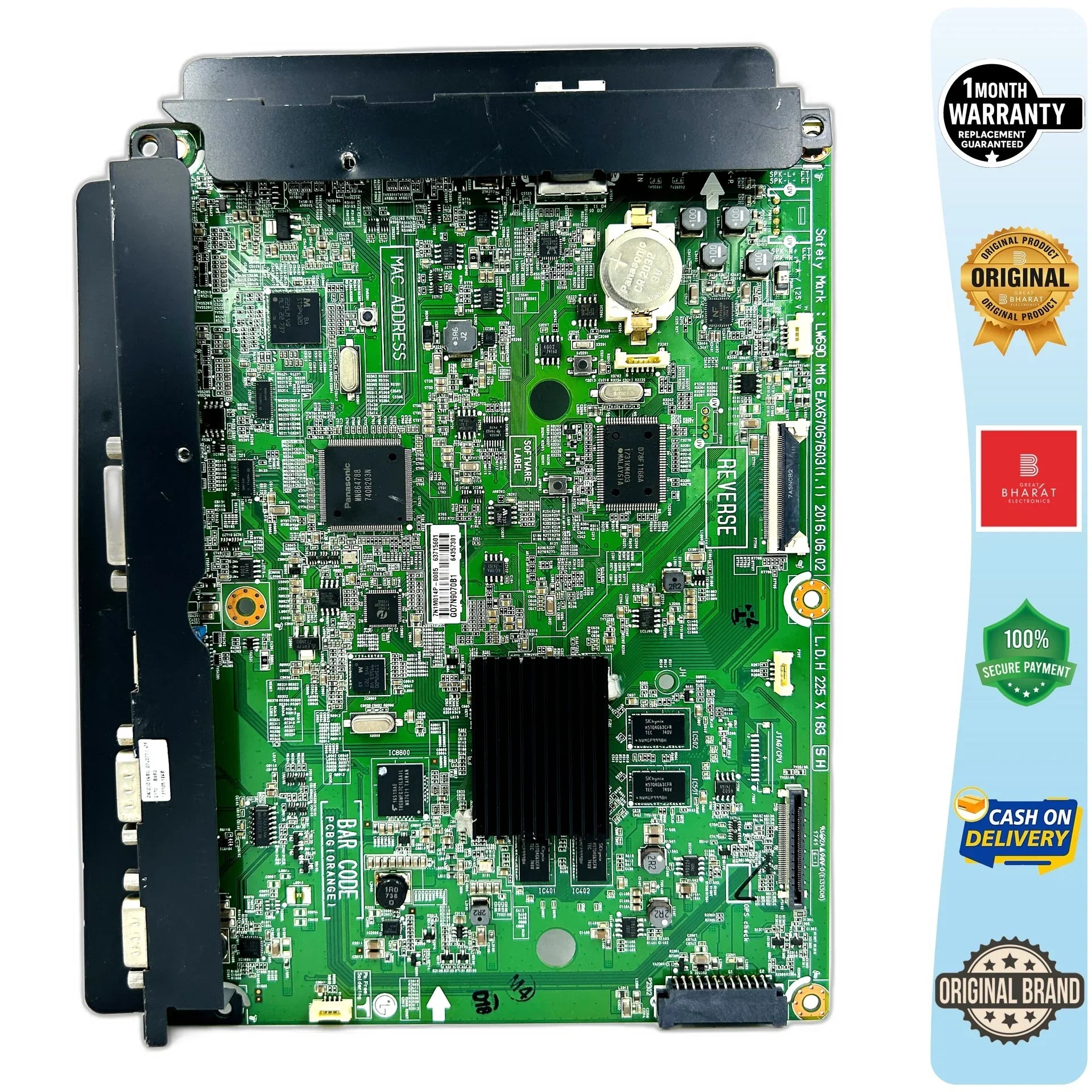LG 55LS75C Motherboard – LG 55 Inch LED TV Main Board Replacement - Great Bharat Electronics
