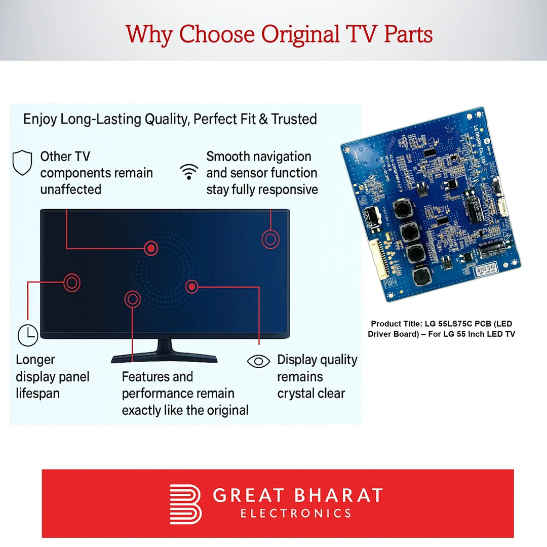 LG 55LS75C PCB (LED Driver Board) – For LG 55 Inch LED TV - Great Bharat Electronics