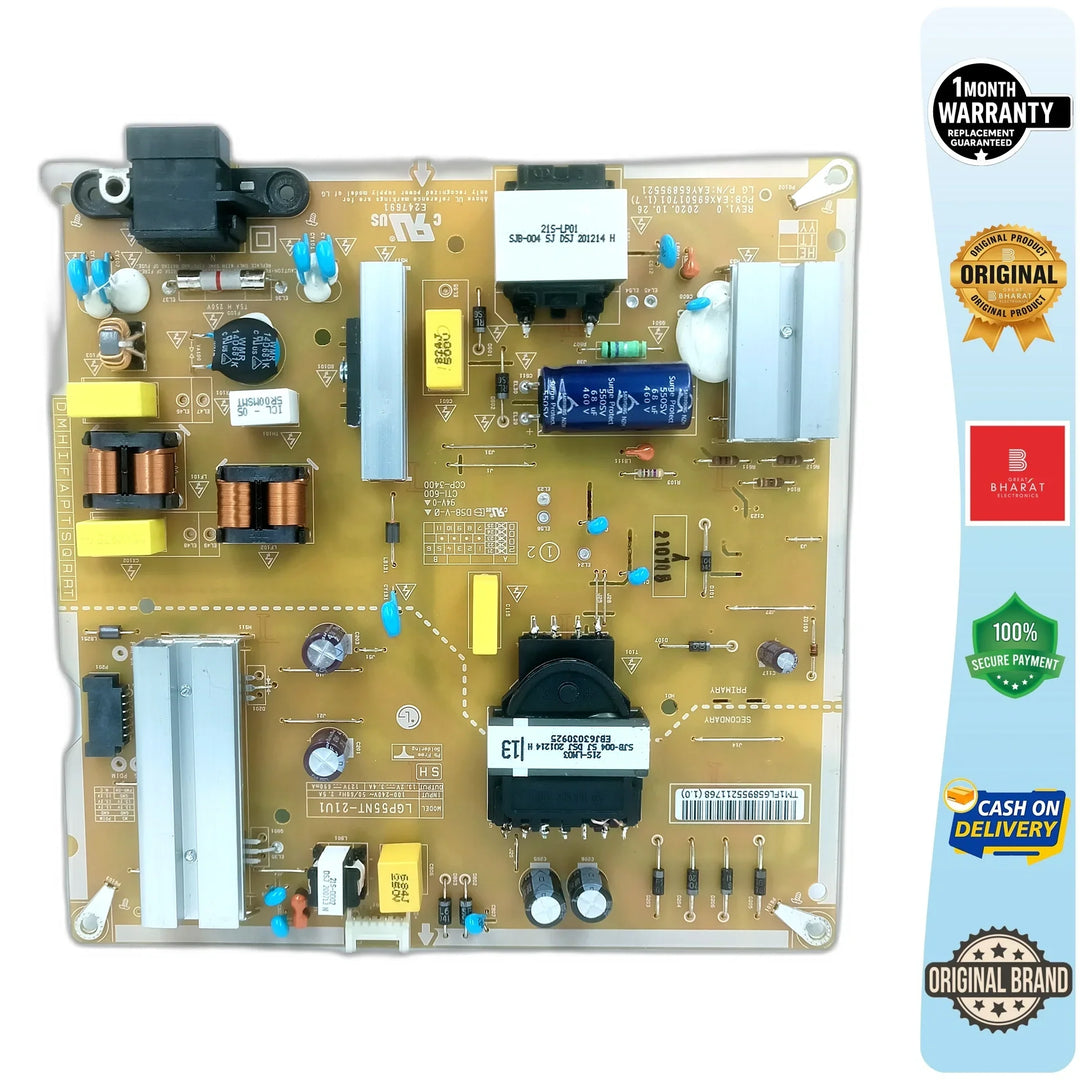 LG 55NANO73TPZ Power Supply Board – LG 55 Inch LED TV SMPS Replacement - Great Bharat Electronics