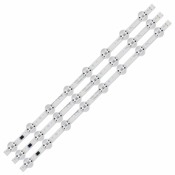 LG 55UK6400 LED TV backlight strip set of 3 strips with 8 LEDs per strip