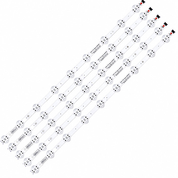 LG 65UM7300PTA LED TV backlight strip set of 5 strips with 9 LEDs per strip