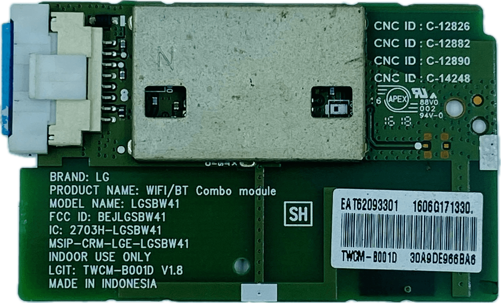 LG LED TV Wi-Fi Module – Model 32LH602D - Great Bharat Electronics