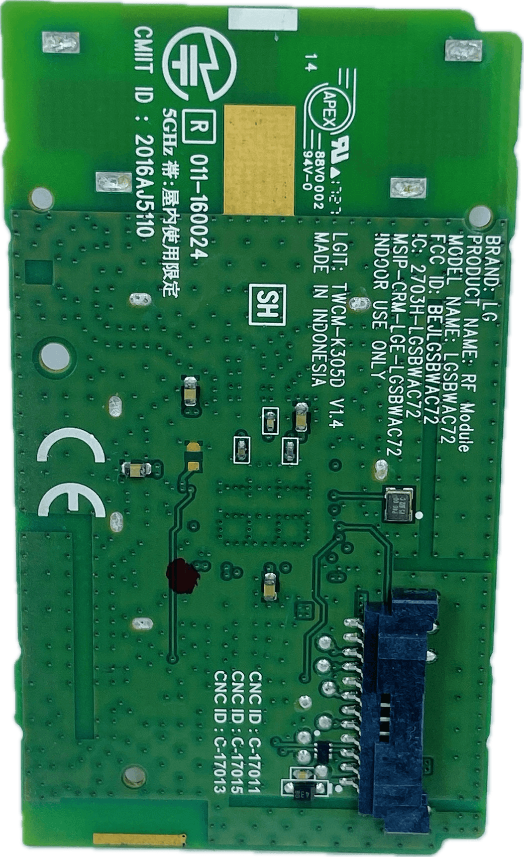 LG LED TV Wi-Fi Module – Model 32LJ616D - Great Bharat Electronics
