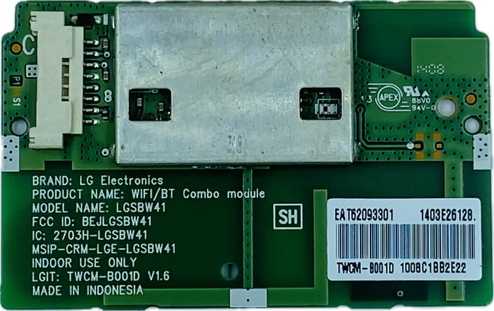 LG LED TV Wi-Fi Module for Model 42LB570T - Great Bharat Electronics