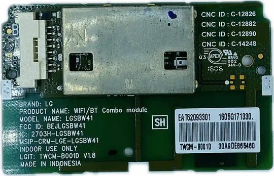 LG LED TV Wi-Fi Module – Model 43LH600T - Great Bharat Electronics