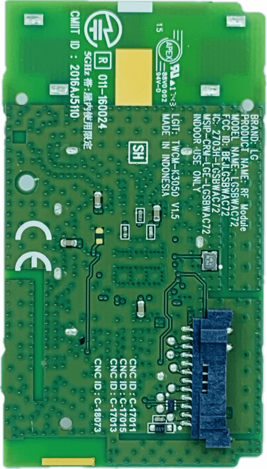 LG LED TV Wi-Fi Module – Model 43UJ632T-TA - Great Bharat Electronics