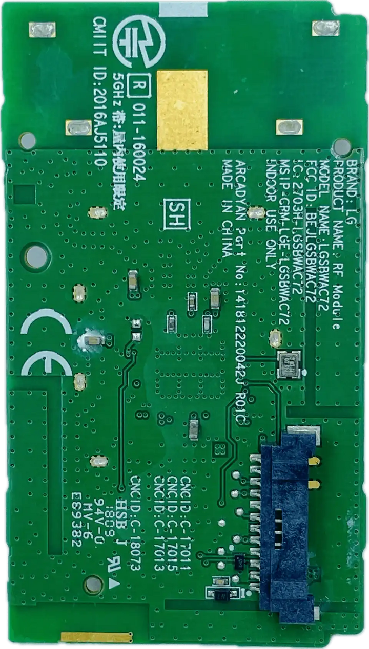 LG LED TV Wi-Fi Module – Model 43UK6560PTC - Great Bharat Electronics