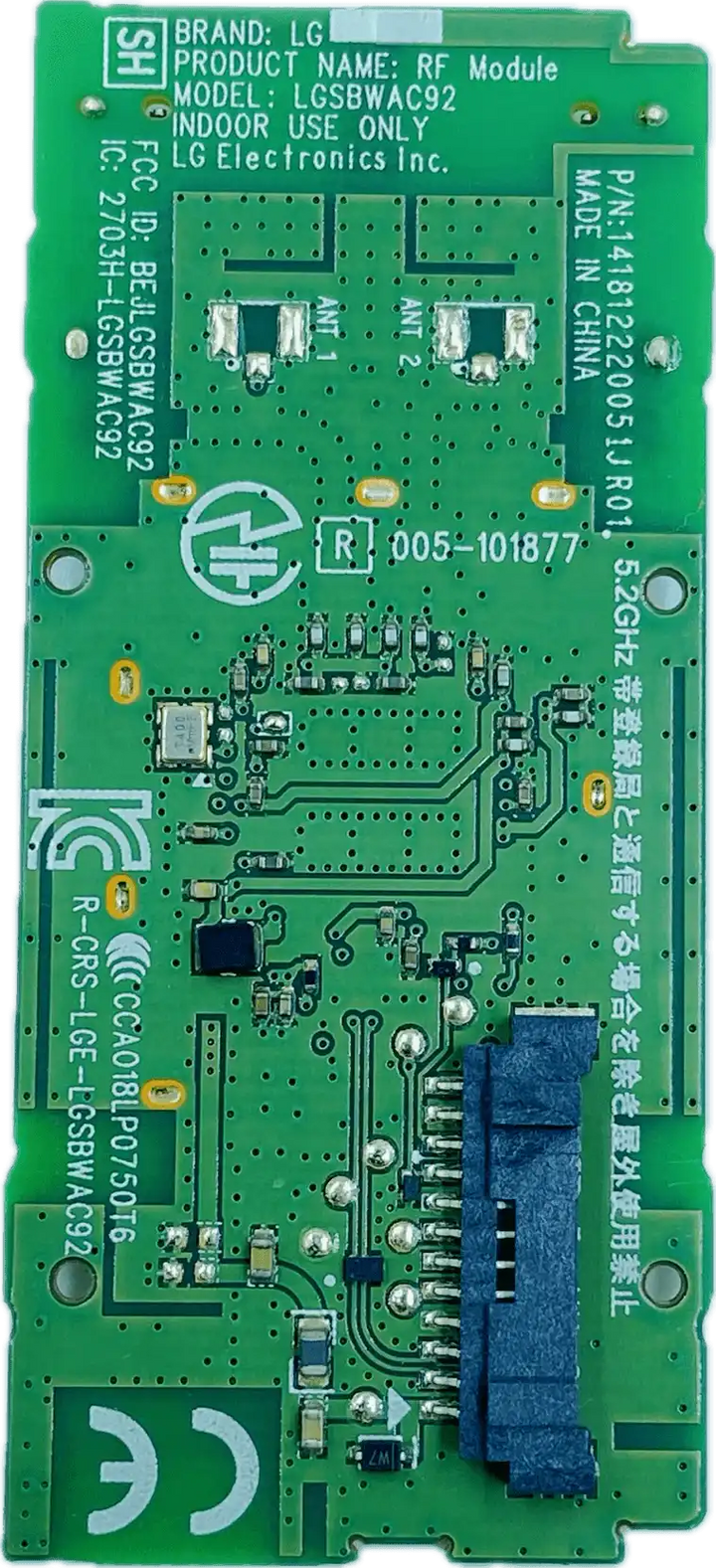 LG LED TV Wi-Fi Module – Model 43UM7290PTF - Great Bharat Electronics