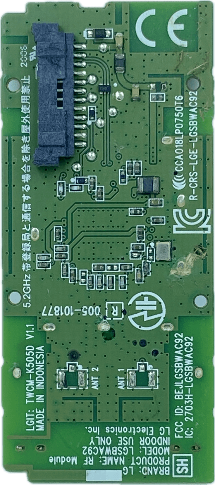 LG LED TV Wi-Fi Module – Model 43UM7600PTA - Great Bharat Electronics