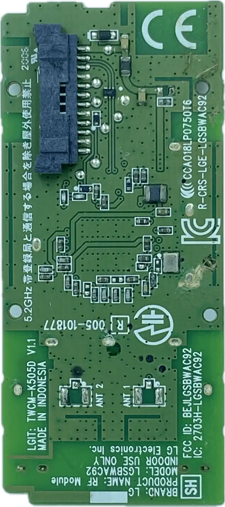 LG LED TV Wi-Fi Module – Model 43UM7600PTA - Great Bharat Electronics
