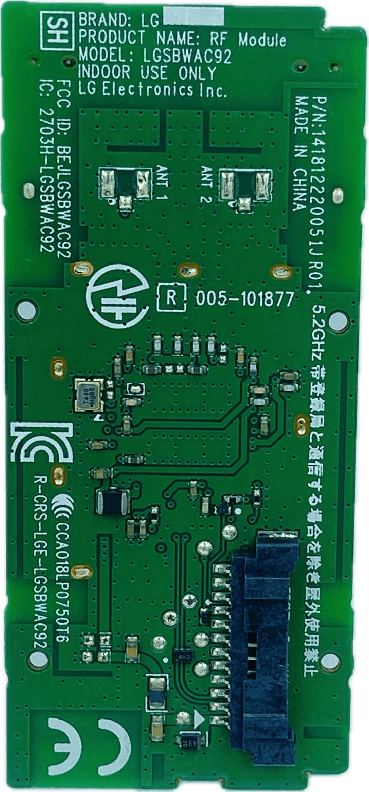 LG LED TV Wi-Fi Module – Model 43UM7780PTA - Great Bharat Electronics