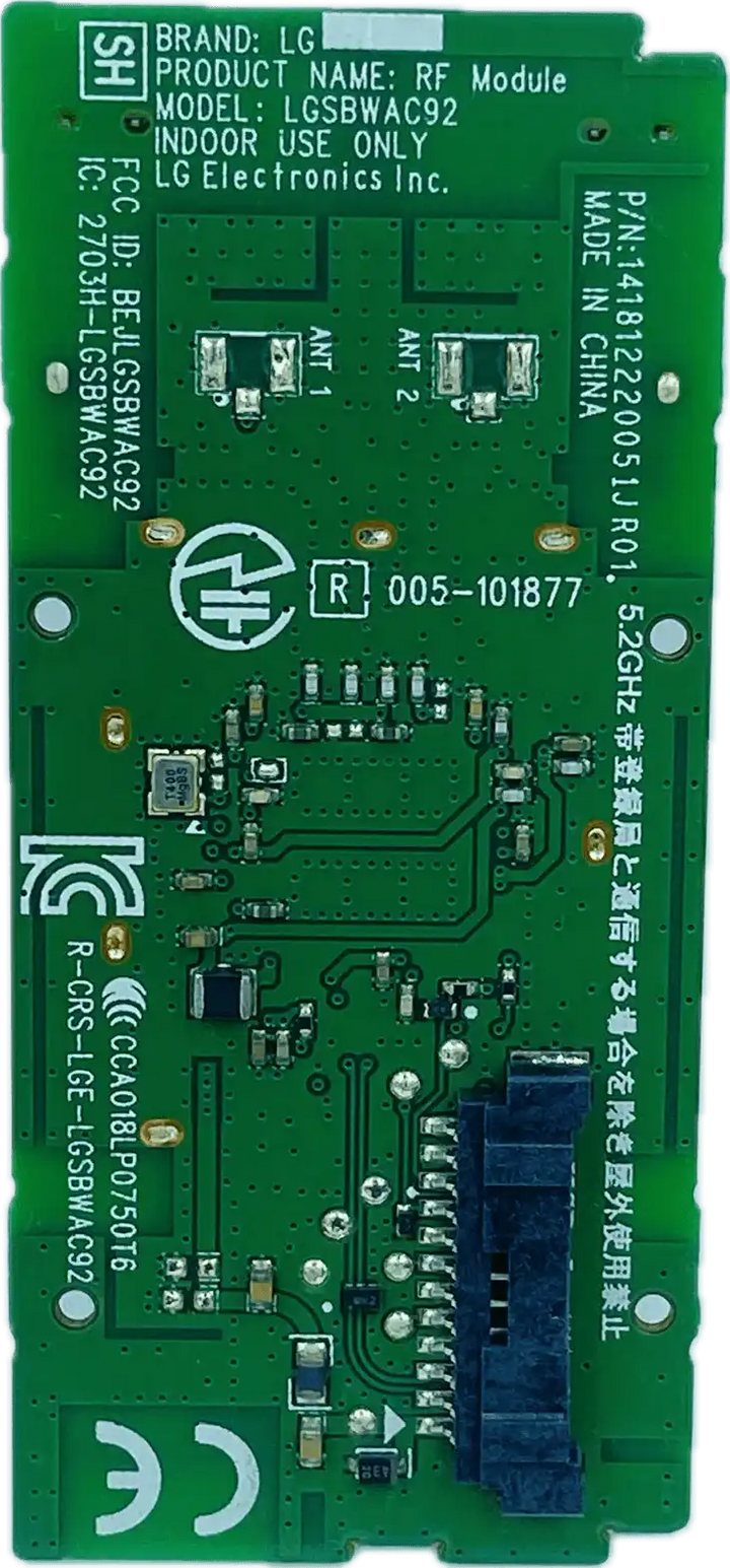 LG LED TV Wi-Fi Module – Model 43UM7780PTA - Great Bharat Electronics