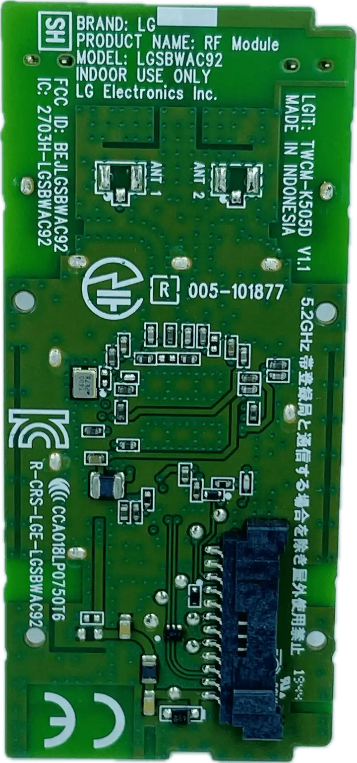 LG LED TV Wi-Fi Module – Model 43UM7780PTE - Great Bharat Electronics