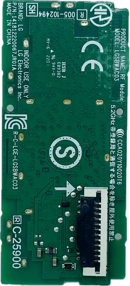 LG LED TV Wi-Fi Module – Model 43UP7500PTZ - Great Bharat Electronics