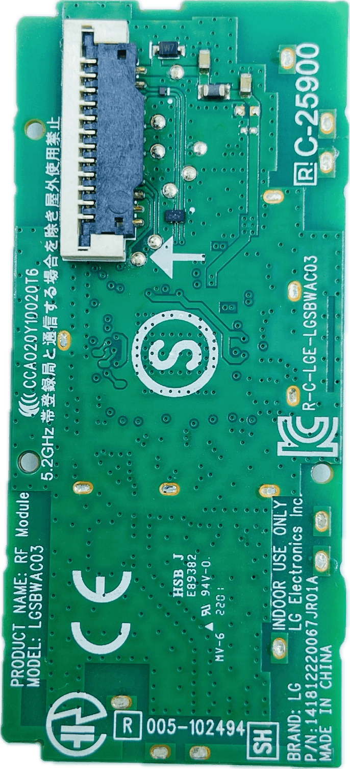 LG LED TV Wi-Fi Module – Model 43UP7740PTZ - Great Bharat Electronics