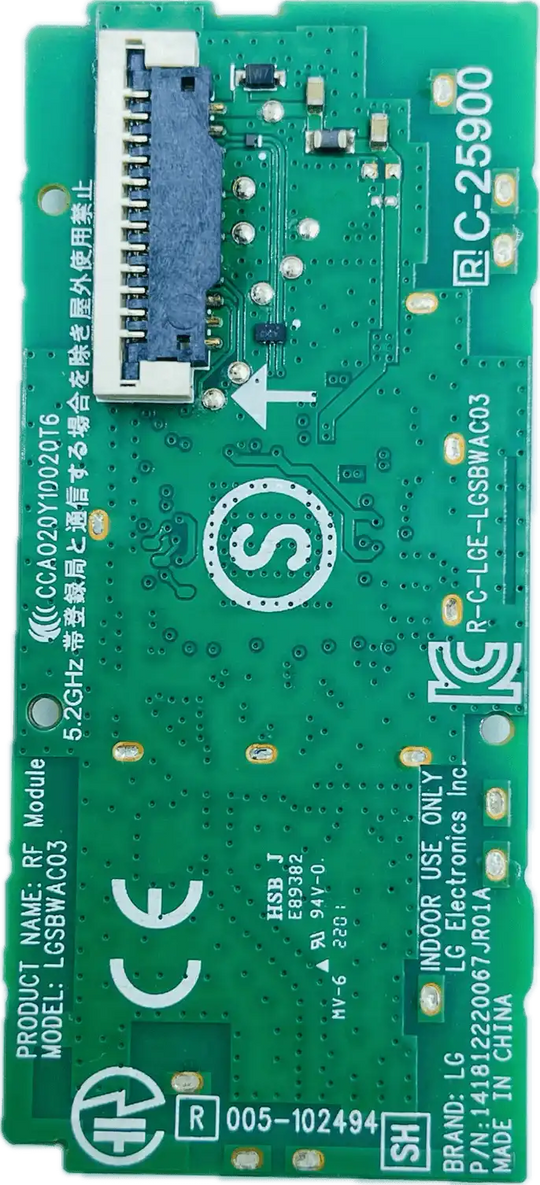 LG LED TV Wi-Fi Module – Model 43UP7740PTZ - Great Bharat Electronics