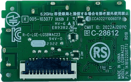 LG LED TV Wi-Fi Module – Model 43UR7500PSC - Great Bharat Electronics