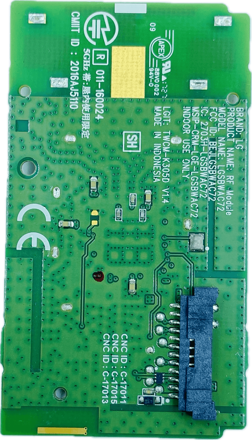LG LED TV Wi-Fi Module – Model 49LJ617T - Great Bharat Electronics