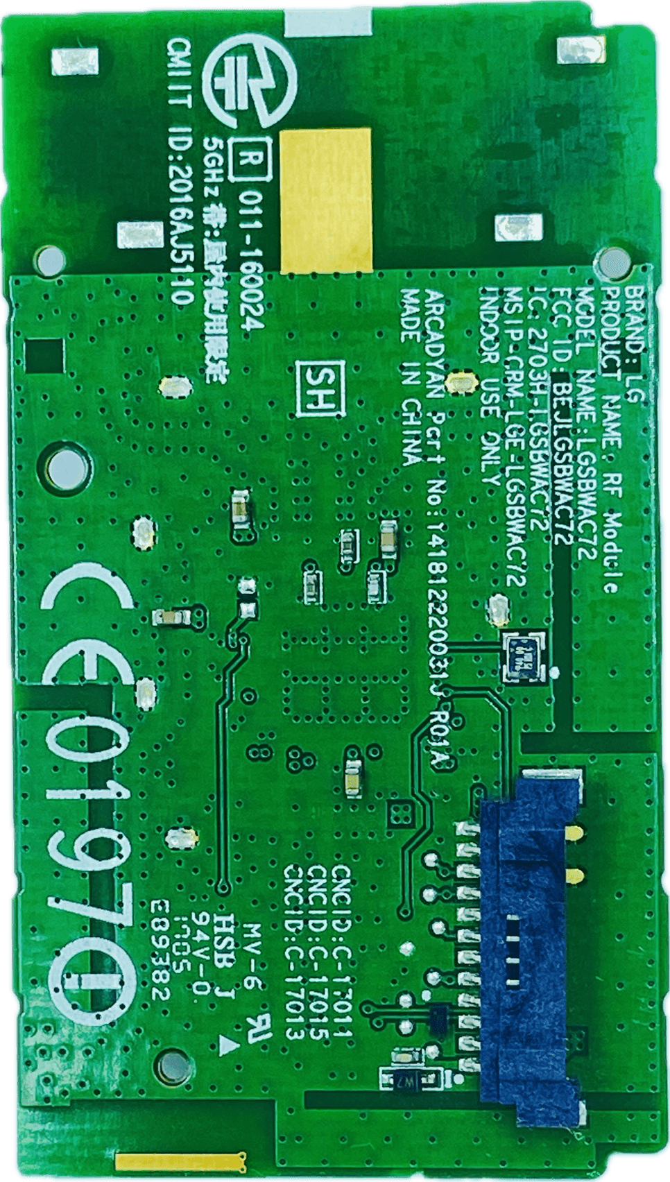 LG LED TV Wi-Fi Module – Model 49UJ632T-TA - Great Bharat Electronics