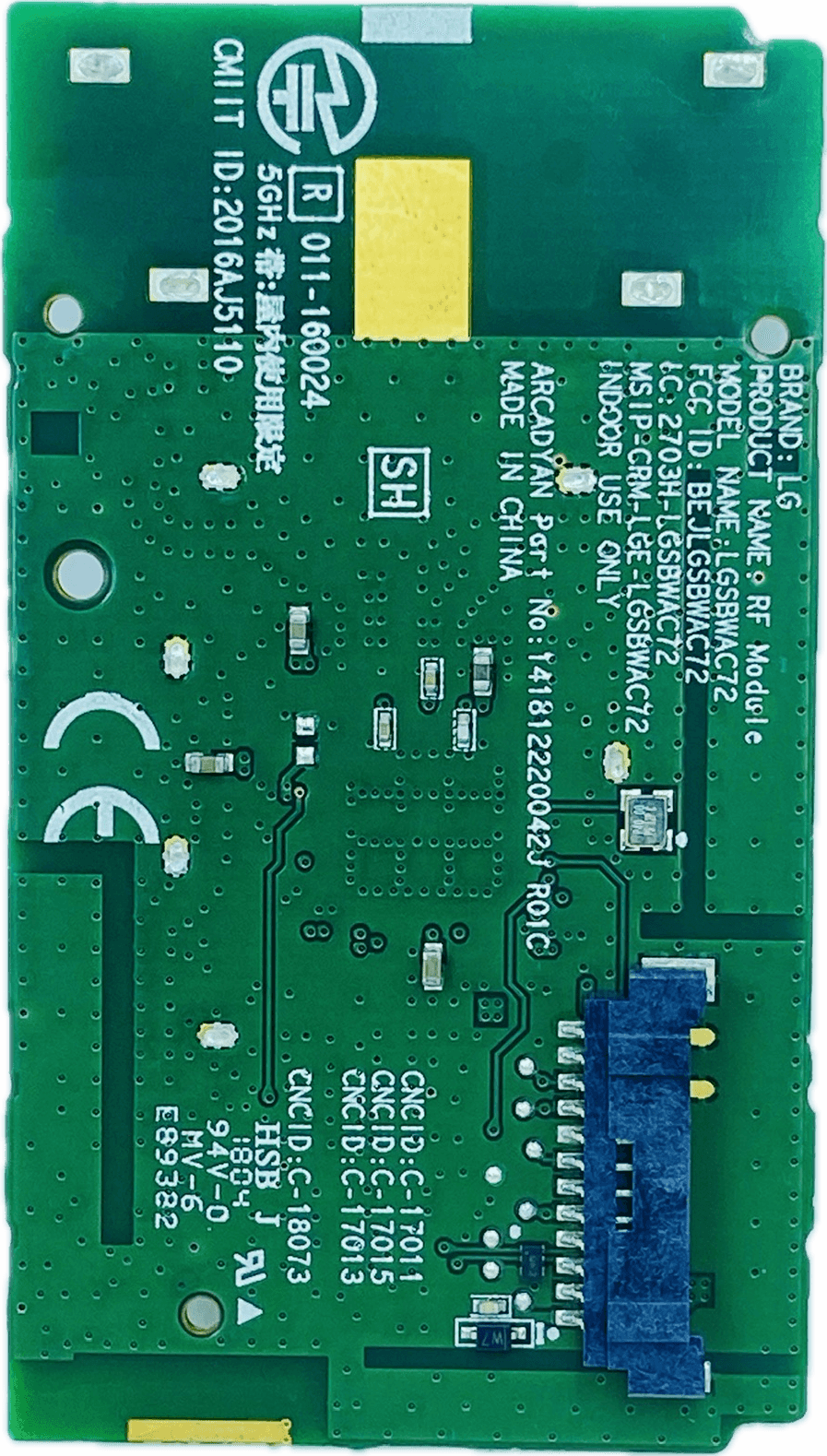 LG LED TV Wi-Fi Module – Model 49UK7500PTA - Great Bharat Electronics