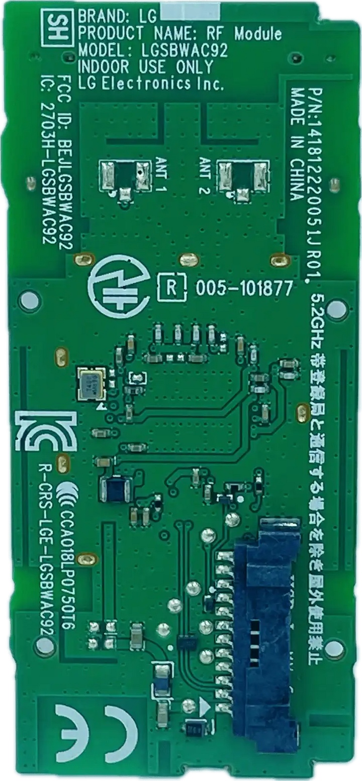 LG LED TV Wi-Fi Module – Model 49UM7300PTA - Great Bharat Electronics