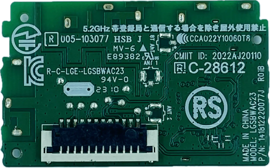 LG LED TV Wi-Fi Module – Model 50UR7500PSC - Great Bharat Electronics