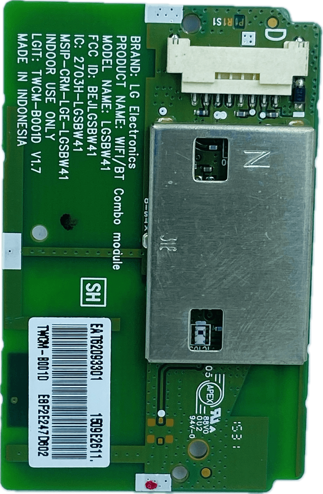 LG LED TV Wi-Fi Module – Model 55UF680V - Great Bharat Electronics
