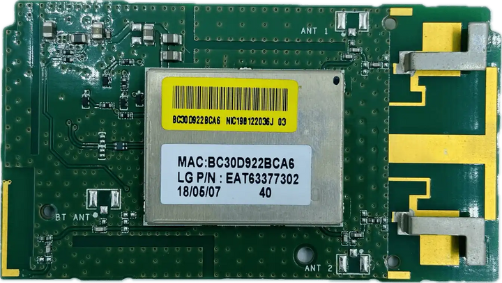LG LED TV Wi-Fi Module – Model 55UK6360PTE - Great Bharat Electronics