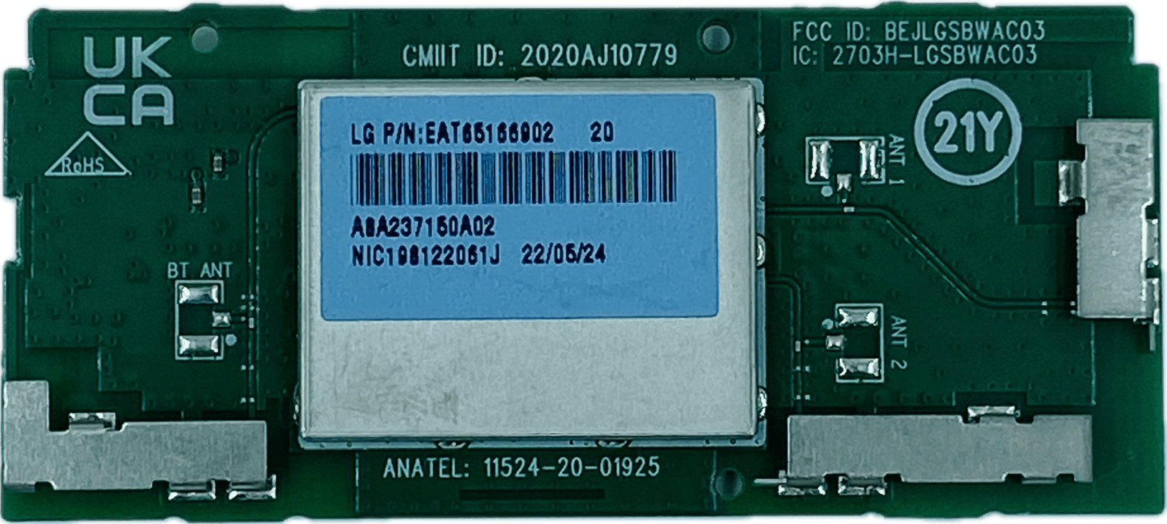 LG LED TV Wi-Fi Module – Model 55UQ8040PSB - Great Bharat Electronics