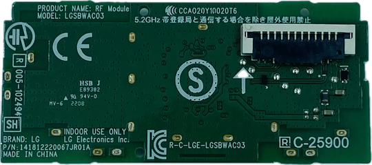 LG LED TV Wi-Fi Module – Model 55UQ8040PSB - Great Bharat Electronics