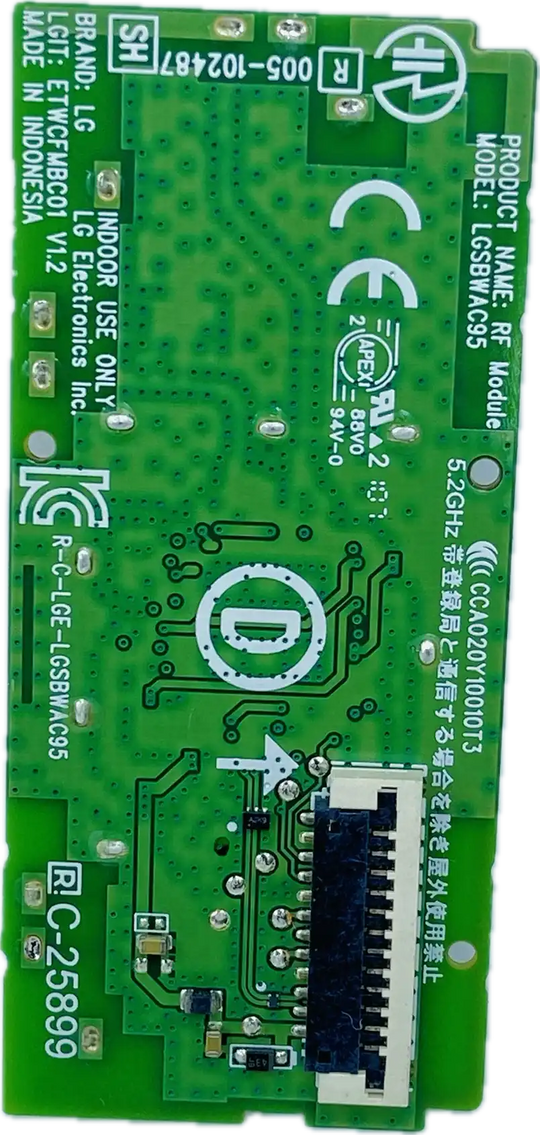 LG LED TV Wi-Fi Module for Model OLED55C1PTZ - Great Bharat Electronics