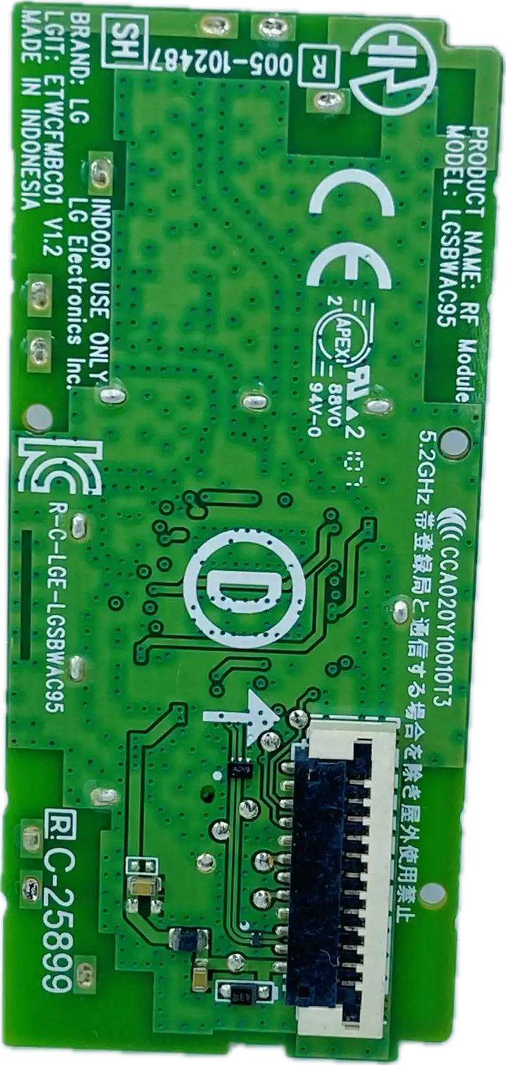 LG LED TV Wi-Fi Module for Model OLED55C1PTZ - Great Bharat Electronics