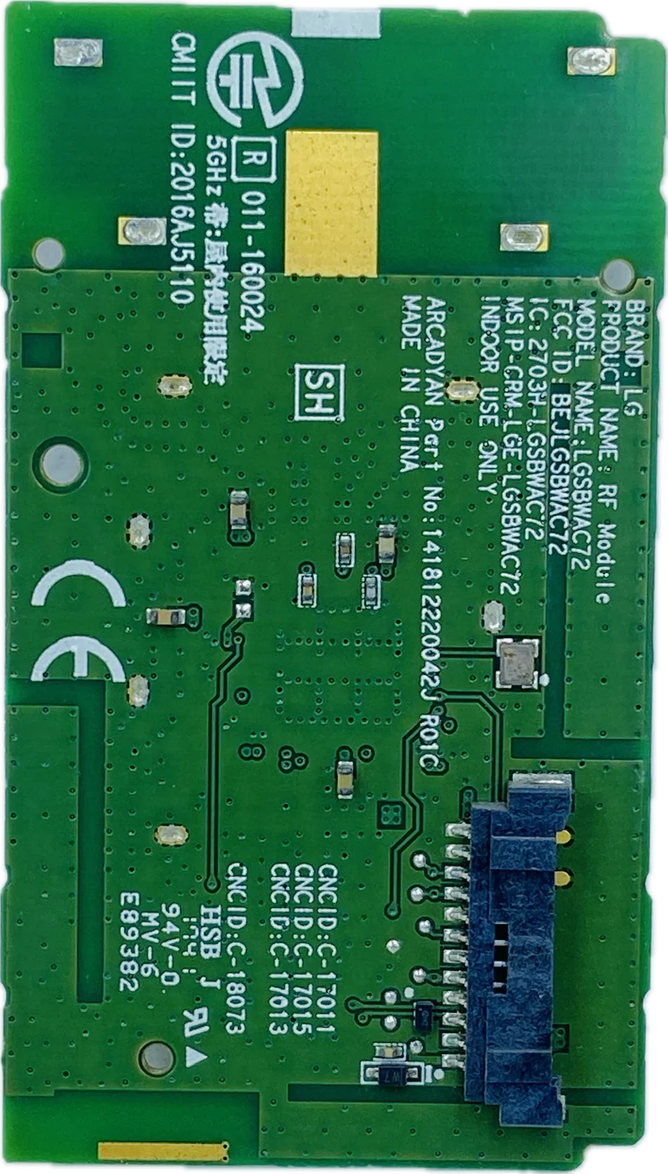 LG LED TV Wi-Fi Module for Model OLED55C7D - Great Bharat Electronics