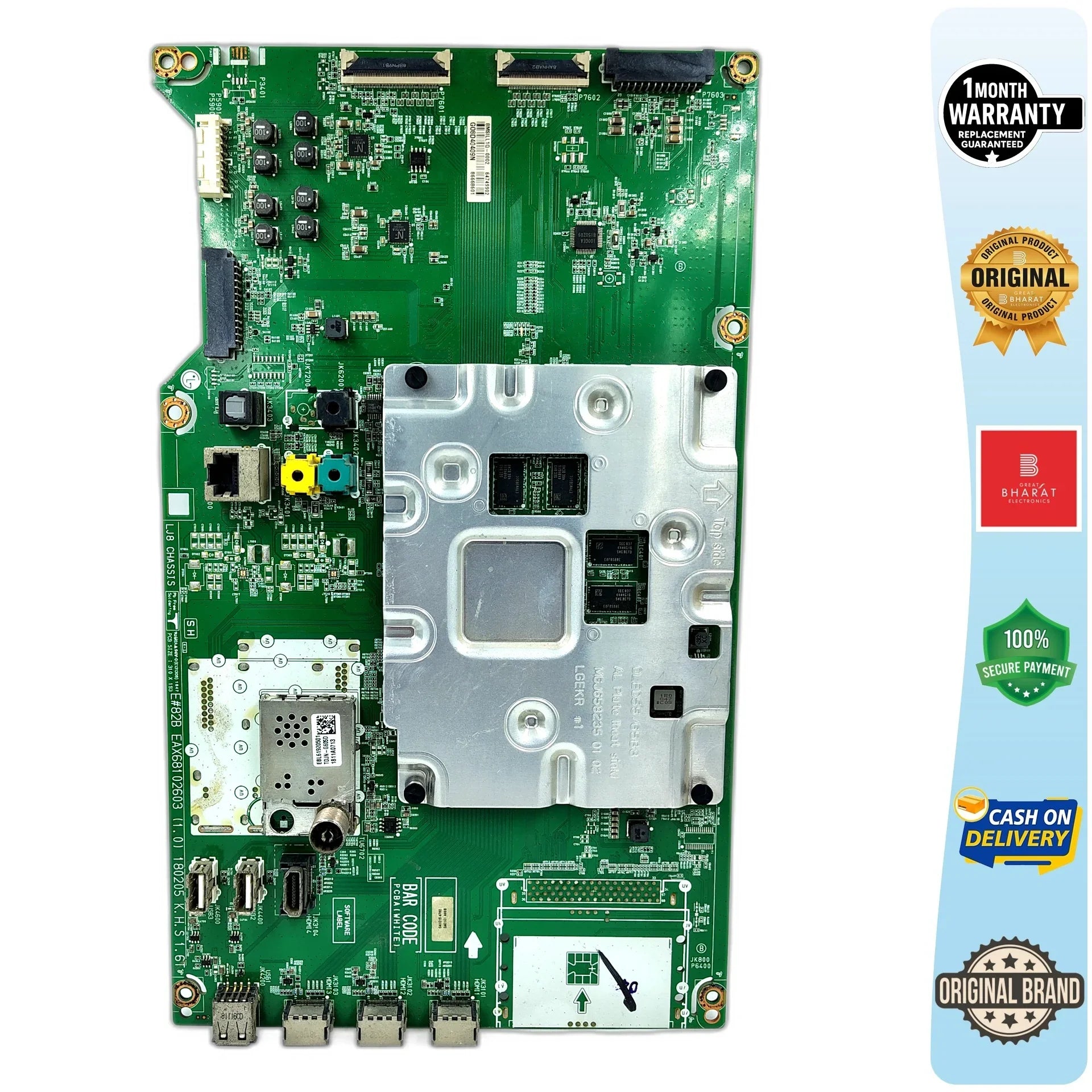 LG OLED55B8PTA Motherboard – LG 55 Inch LED TV Main Board Replacement - Great Bharat Electronics