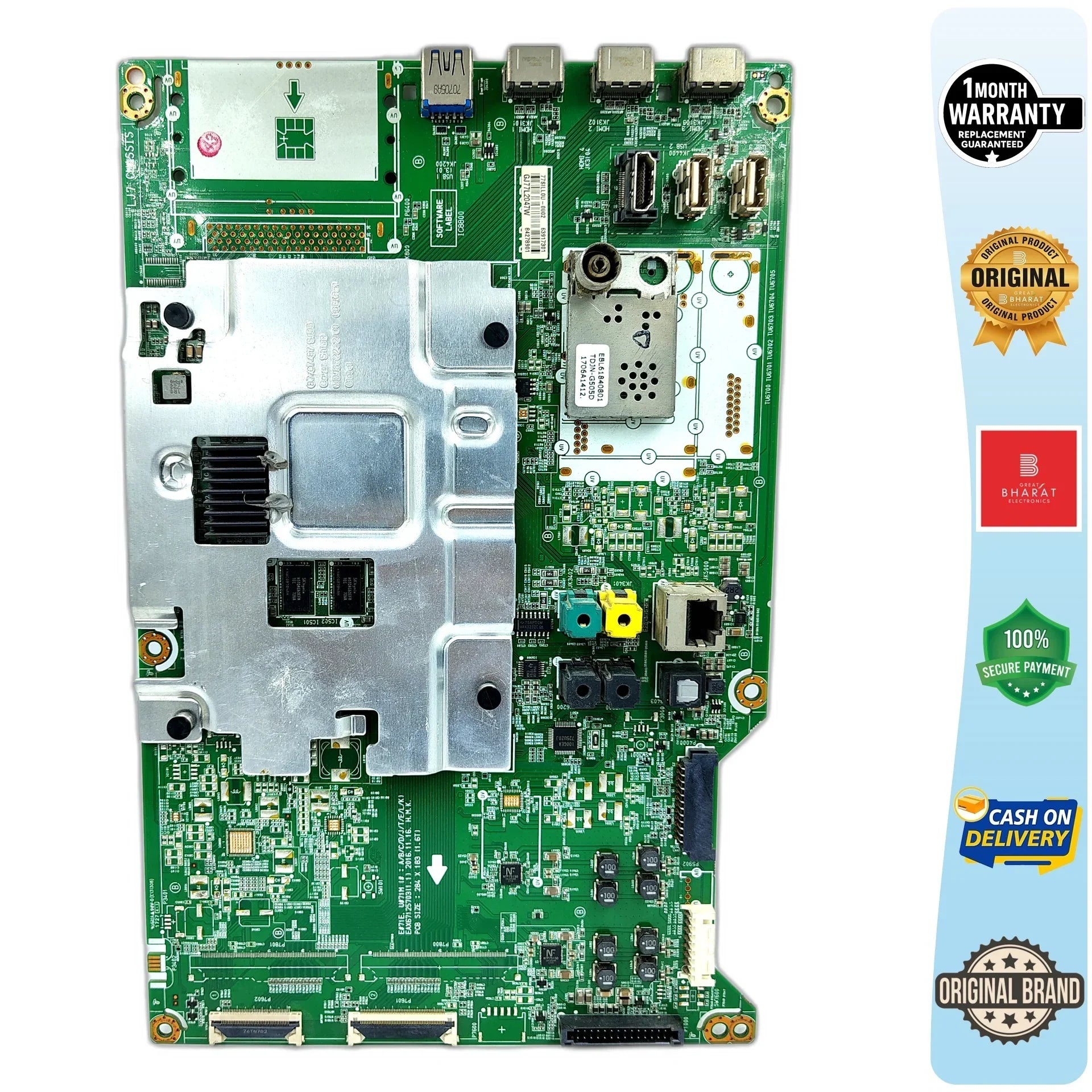 LG OLED55C7D Motherboard – LG 55 Inch LED TV Main Board Replacement - Great Bharat Electronics