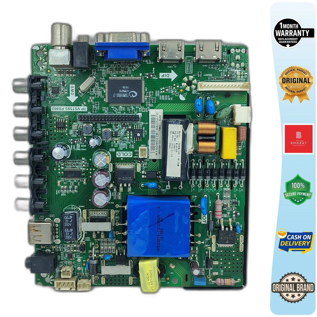 LLOYD L40F7K Motherboard – LLOYD 40 Inch LED TV Main Board Replacement - Great Bharat Electronics