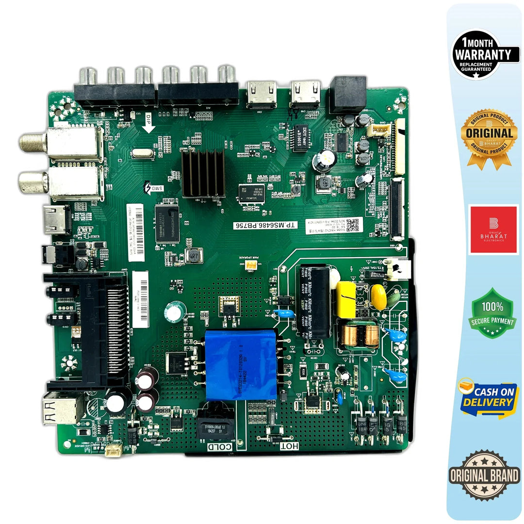 Marq 40HSFHD Motherboard – Marq 40 Inch LED TV Main Board Replacement - Great Bharat Electronics