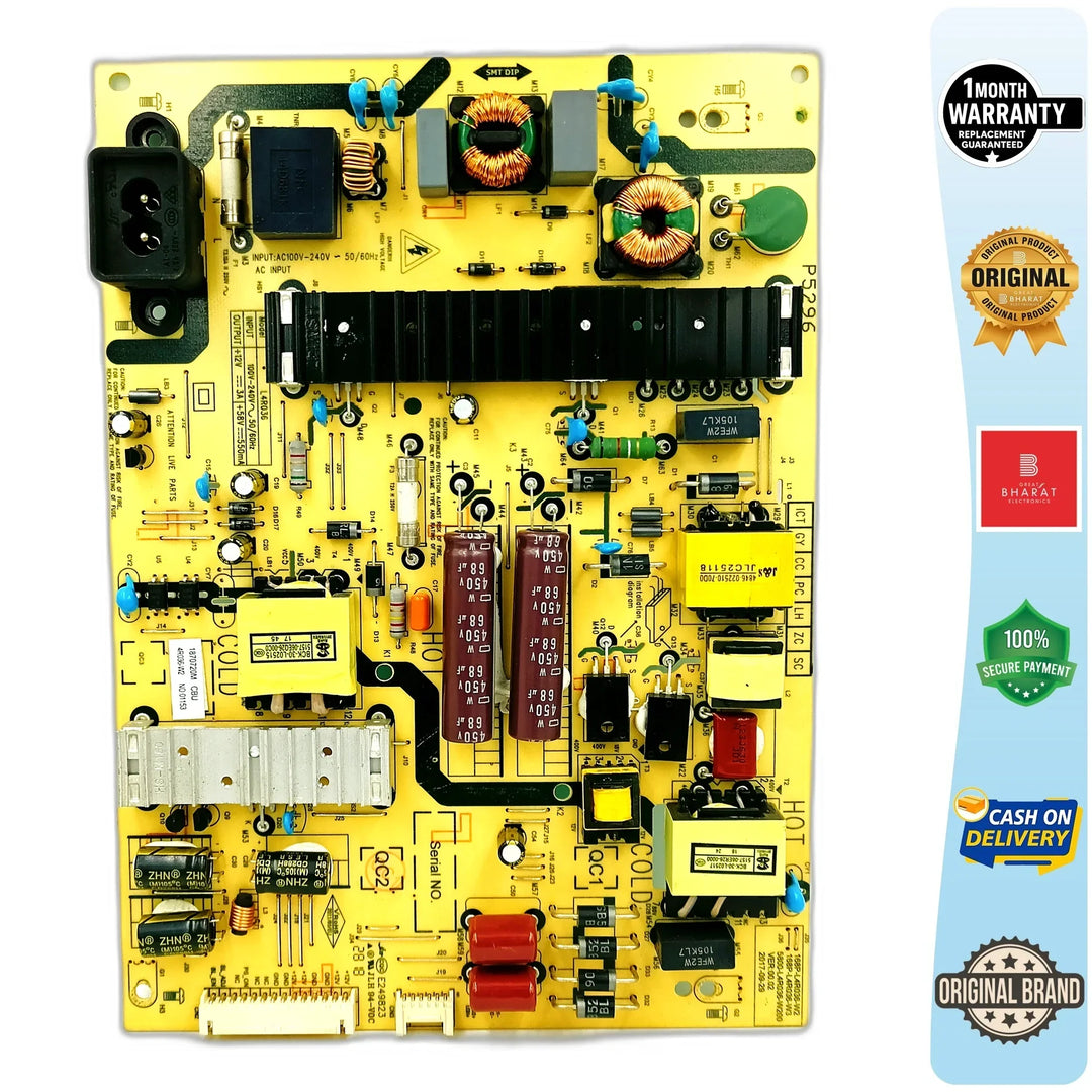Marq 43SAUHDMQ Power Supply Board – Marq 43 Inch LED TV SMPS Replacement - Great Bharat Electronics