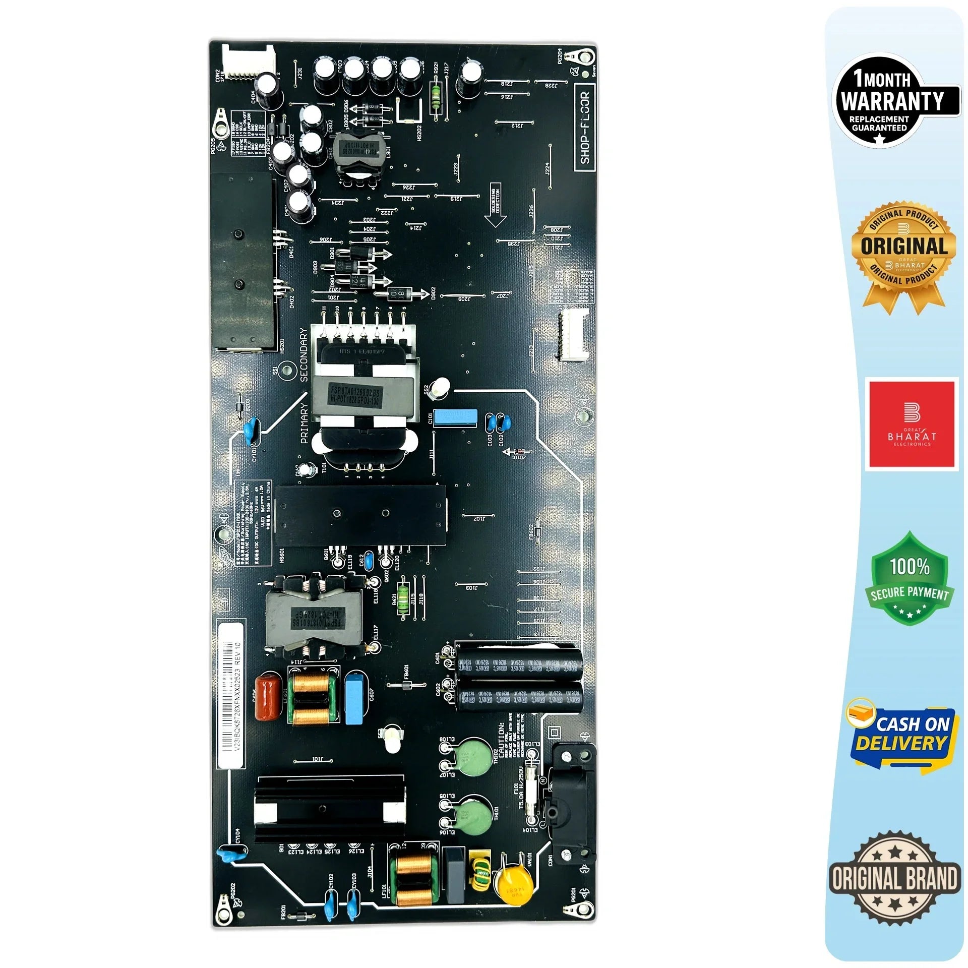 Mi L55M5-AL Power Supply Board – Mi 55 Inch LED TV SMPS Replacement - Great Bharat Electronics