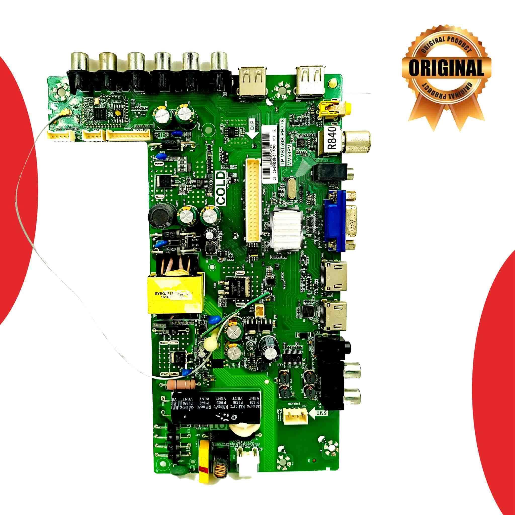 Micromax 32 inch LED TV Motherboard for Model 32T6175MHD - Great Bharat Electronics