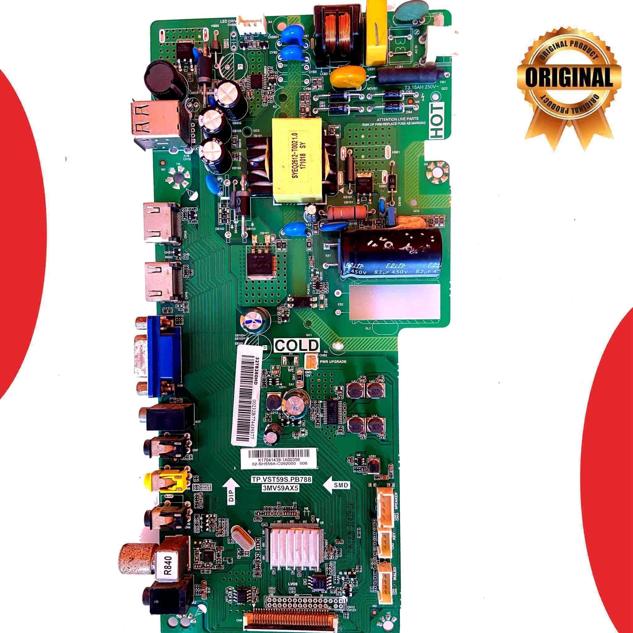 Micromax 32 inch LED TV Motherboard for Model 32T8260HD - Great Bharat Electronics