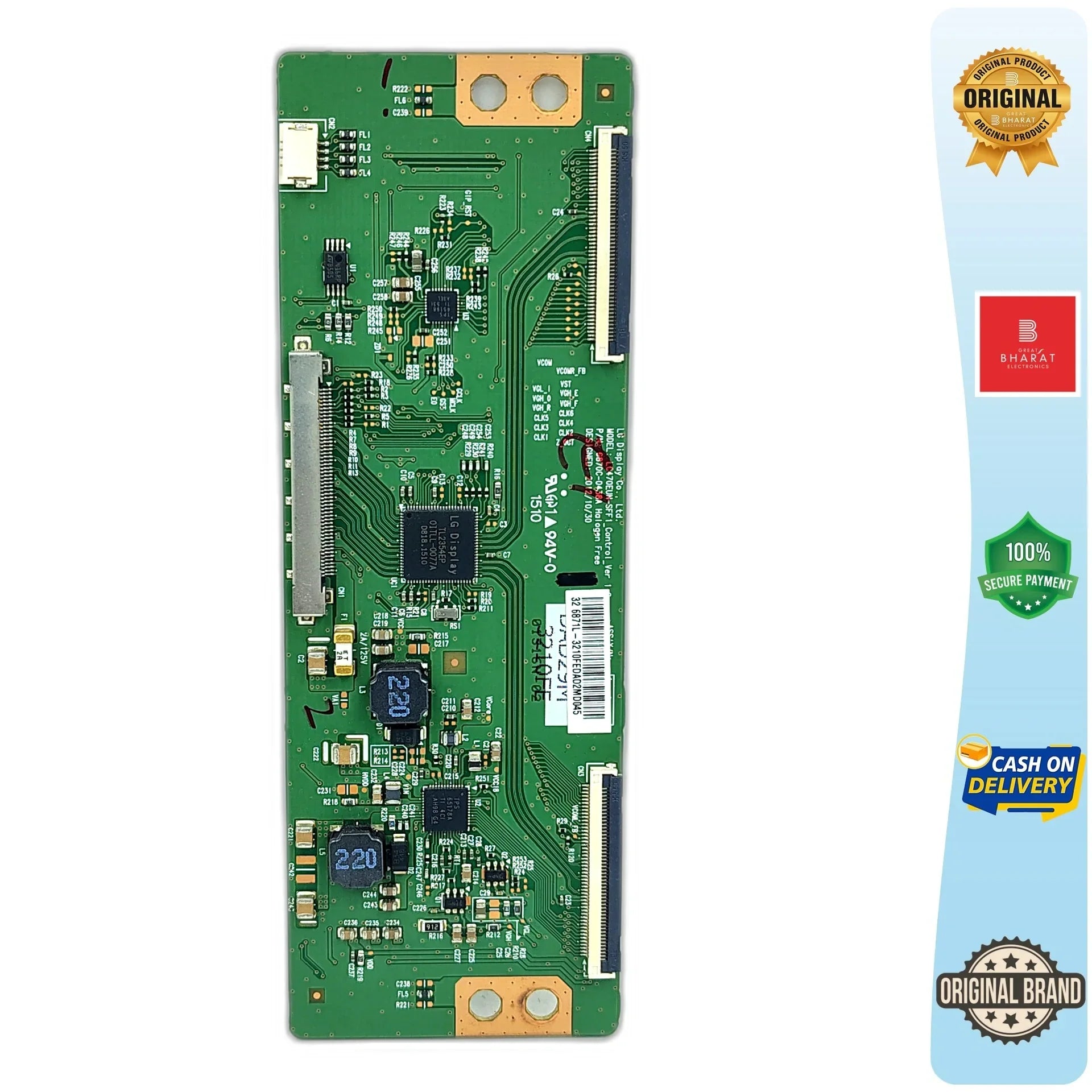 Micromax 32FK6156FHD T-Con Board – Micromax 32 Inch LED TV Replacement Part - Great Bharat Electronics
