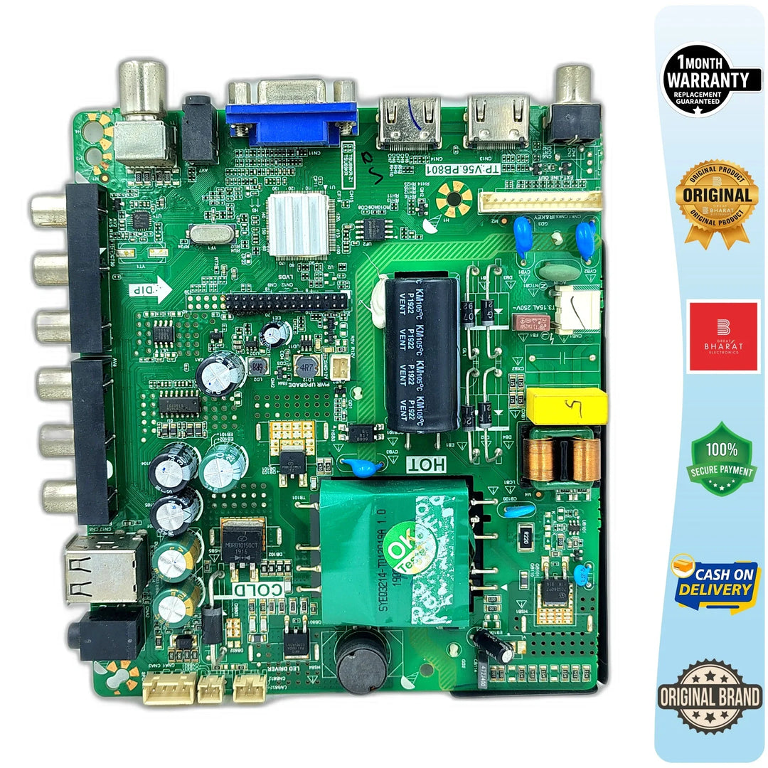 Micromax 32P8361HD Motherboard – Micromax 32 Inch LED TV Main Board Replacement - Great Bharat Electronics