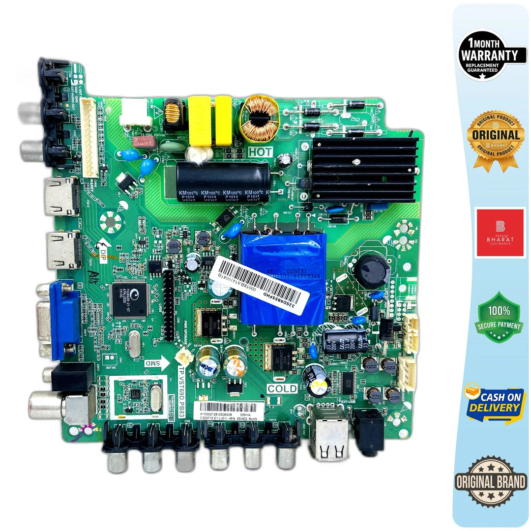 Micromax 32SD9255FHD Motherboard – Micromax 32 Inch LED TV Main Board Replacement - Great Bharat Electronics