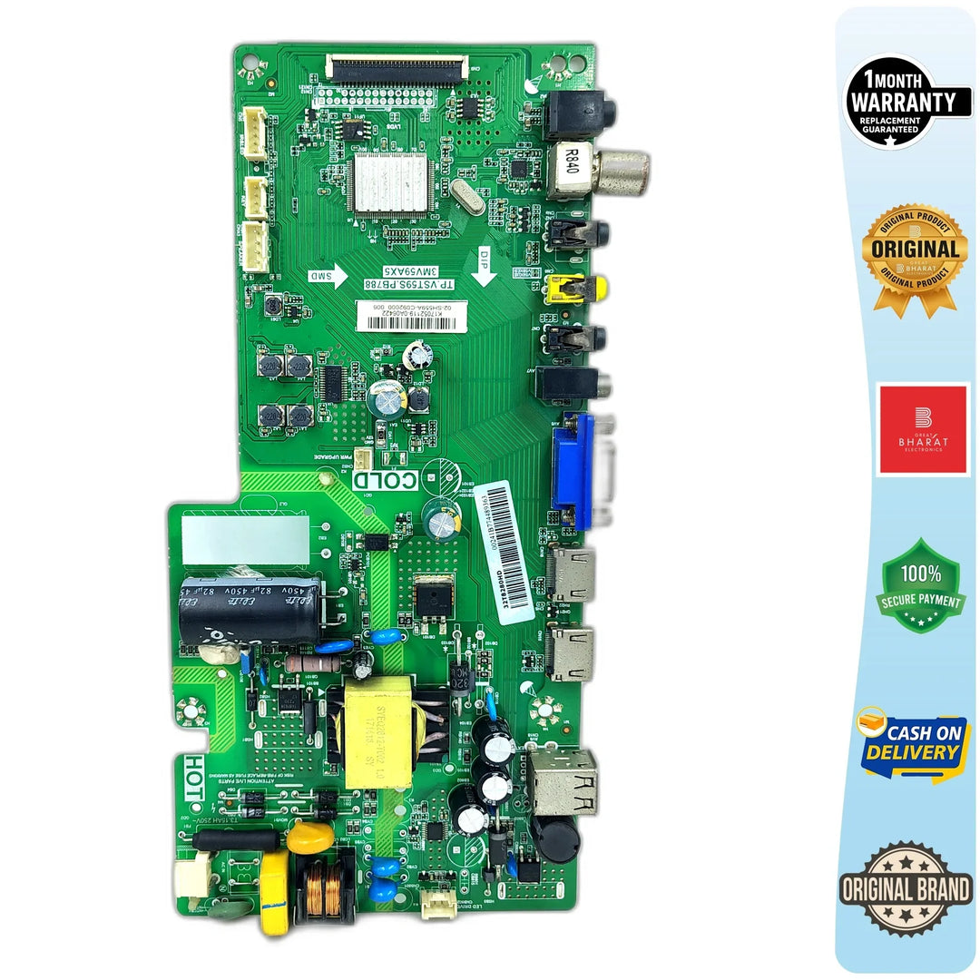 Micromax 32T8280HD Motherboard – Micromax 32 Inch LED TV Main Board Replacement - Great Bharat Electronics