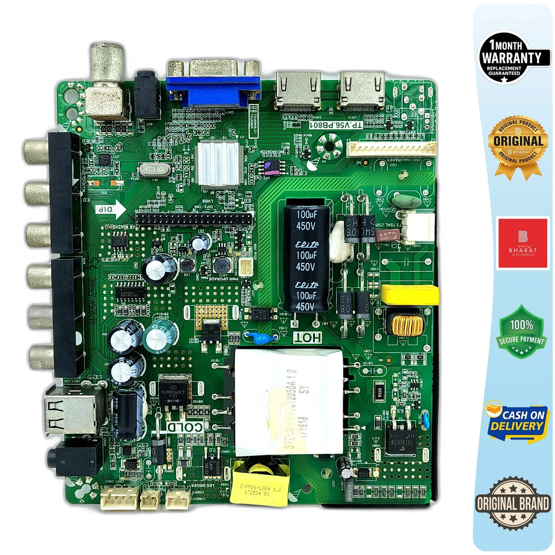 Micromax 40A9900FHD Motherboard – Micromax 40 Inch LED TV Main Board Replacement - Great Bharat Electronics