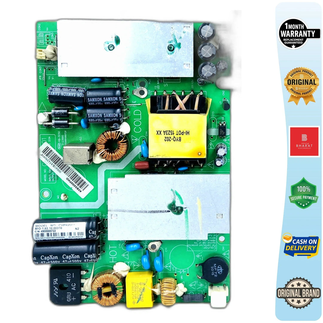 Micromax 40B5000FHD Motherboard – Micromax 40 Inch LED TV Main Board Replacement - Great Bharat Electronics
